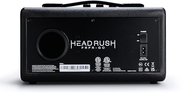 open zoom image for HeadRush FRFR-GO Rechargeable Bluetooth Amplifier, New, Action Position Back
