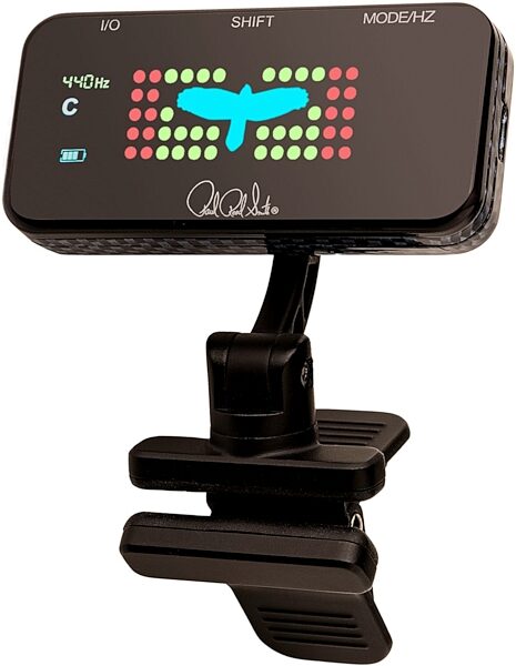open zoom image for PRS Headstock Rechargeable Clip-On Tuner, New, Main