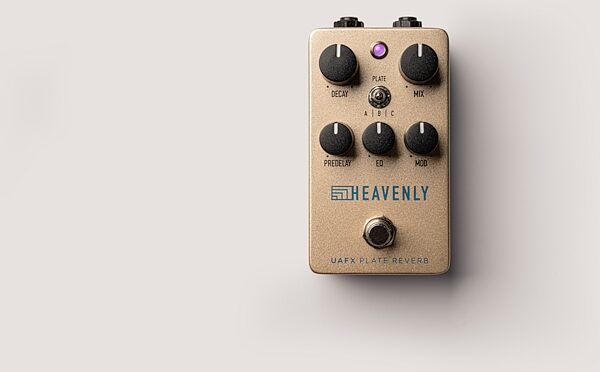 open zoom image for Universal Audio Heavenly Plate Reverb Pedal, New, Main
