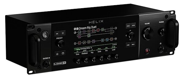 open zoom image for Line 6 Helix Rack Multi-Effects Unit, New, Left