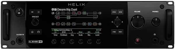 open zoom image for Line 6 Helix Rack Multi-Effects Unit, New, Front