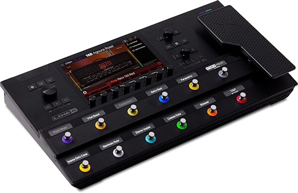 open zoom image for Line 6 Helix Stadium XL Floor Multi-Effects Processor Pedal, New, Action Position Back