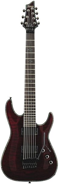 open zoom image for Schecter C-7 Hellraiser FR Electric Guitar with Floyd Rose, Black Cherry