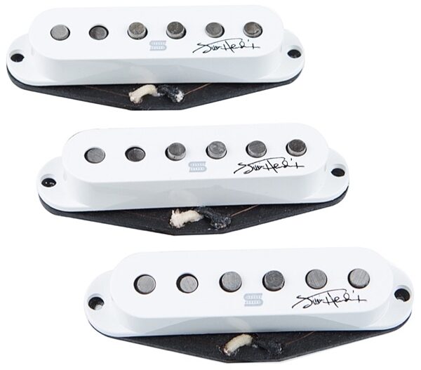 open zoom image for Seymour Duncan Hendrix Strat Pickup Set, White, Main