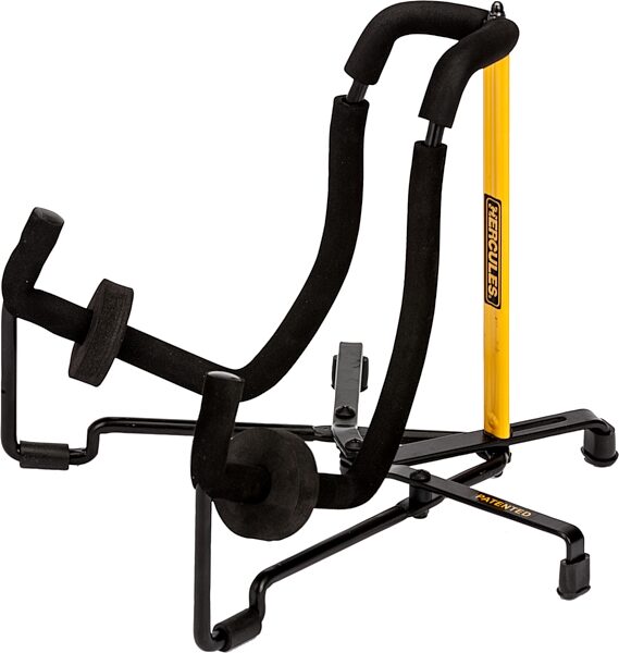 open zoom image for Hercules GS303B TravLite Folk Instrument Stand, New, Action Position Back