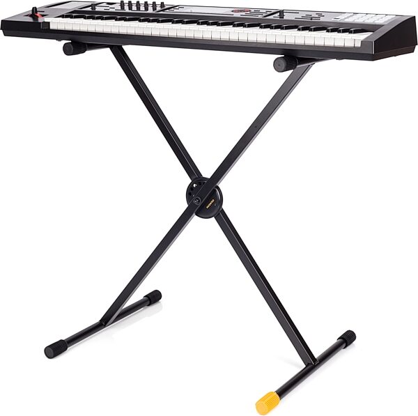 open zoom image for Hercules KS110B EZ-Lok Single X-Style Keyboard Stand, New, View 2