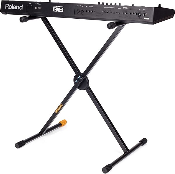 open zoom image for Hercules KS110B EZ-Lok Single X-Style Keyboard Stand, New, View 3