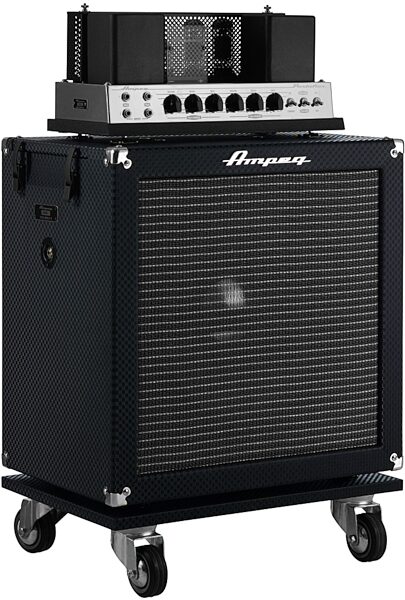 open zoom image for Ampeg B15 Heritage Series Bass Combo Amplifier (30 Watts, 1x15"), Right - with Head Up