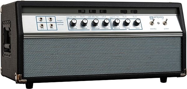 open zoom image for Ampeg Heritage 50th Anniversary SVT Bass Amplifier Head (300 Watts), New, Angle-Left