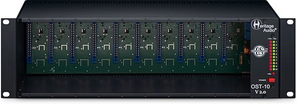 open zoom image for Heritage Audio OST-10 V2 Ten-Slot 500 Series Rack, Open Box (Like New), Action Position Back