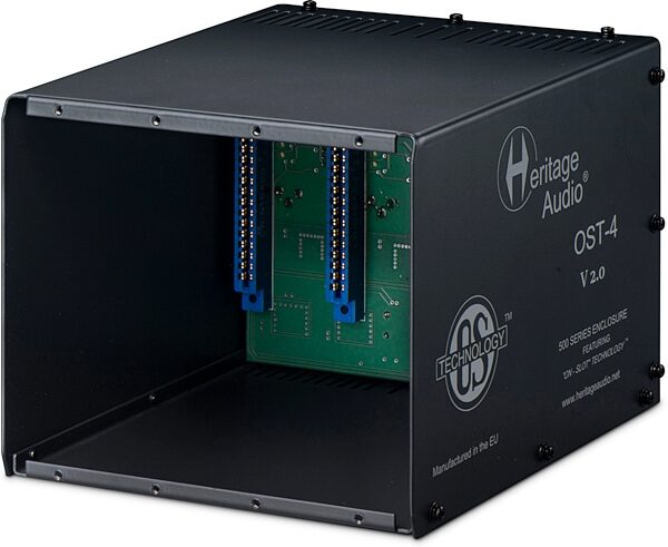 open zoom image for Heritage Audio OST-4 V2 Four-Slot 500 Series Enclosure, New, Action Position Back