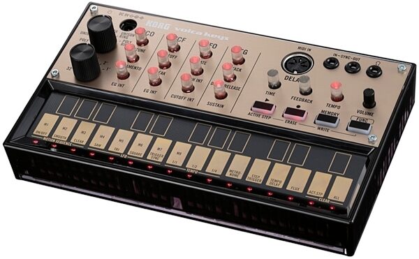 open zoom image for Korg Volca Keys Analog Loop Synthesizer, New, Angle