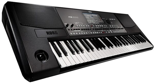 open zoom image for Korg Pa600 Arranger Workstation Keyboard, 61-Key, New, Angle