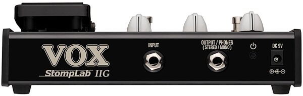 open zoom image for Vox StompLab IIG Modeling Guitar Effects Pedal, New, Rear