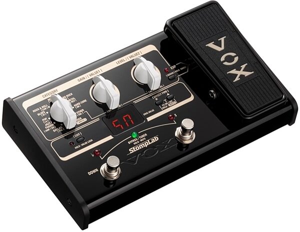open zoom image for Vox StompLab IIG Modeling Guitar Effects Pedal, New, Angle
