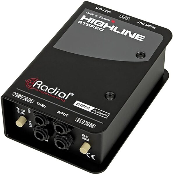 open zoom image for Radial Highline Stereo Passive Line Isolator, New, Action Position Back