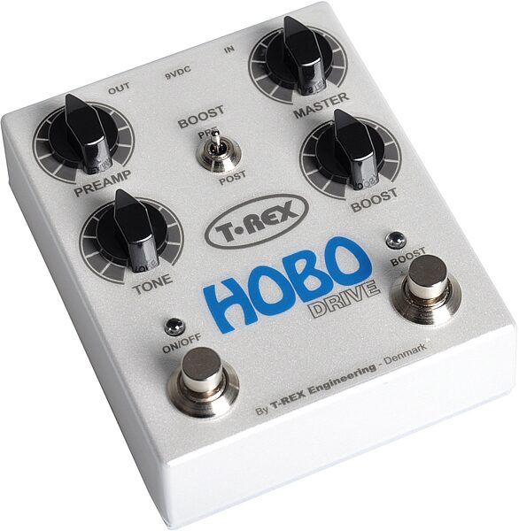 open zoom image for T-Rex Hobo Overdrive Pedal, Angle