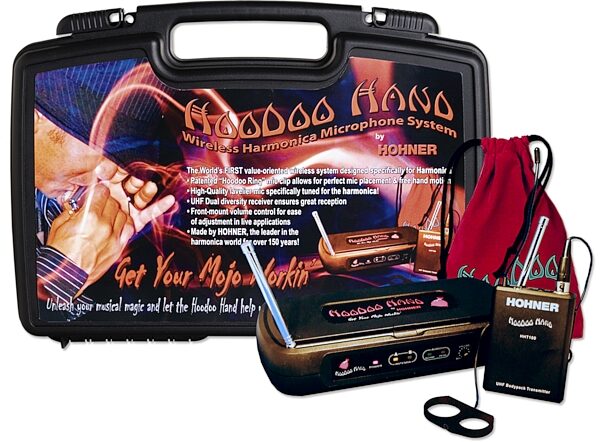 open zoom image for Hohner Hoodoo Hand Harmonica Wireless System, Main