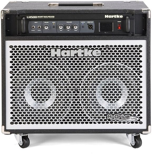 open zoom image for Hartke 5210C HyDrive Bass Combo Amplifier (500 Watts, 2x10 in.), Front