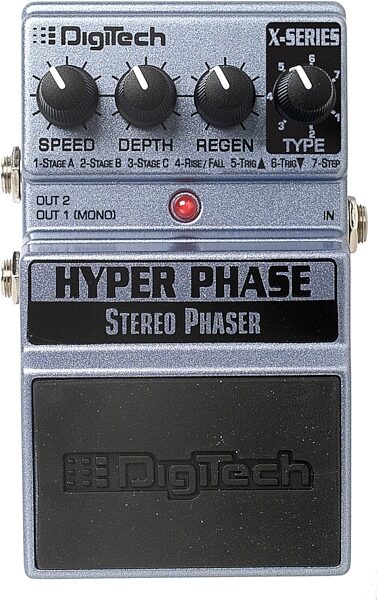open zoom image for DigiTech Hyper Phase X-Series 7-Mode Phaser Pedal, Main