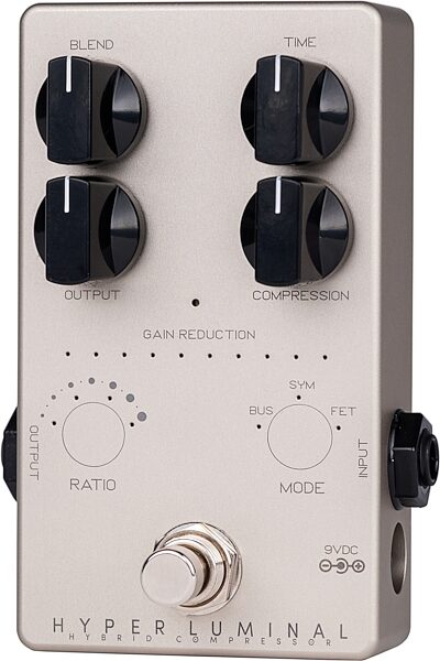 open zoom image for Darkglass Hyper Luminal Hybrid Compressor Pedal, New, Action Position Back