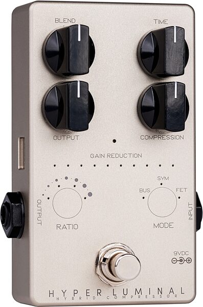 open zoom image for Darkglass Hyper Luminal Hybrid Compressor Pedal, New, Action Position Back