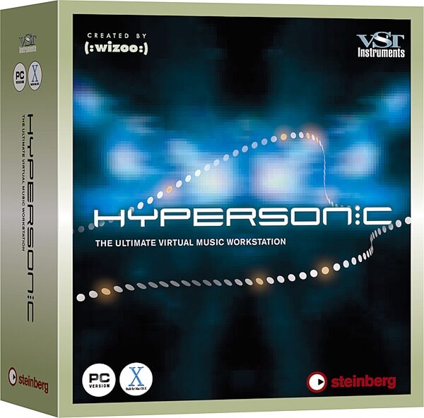 open zoom image for Steinberg Hypersonic Virtual Music Workstation (Macintosh and Windows), Box View