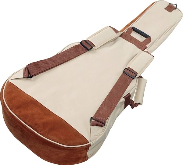 open zoom image for Ibanez Powerpad 541 Series Acoustic Guitar Bag, Beige, Beige Back