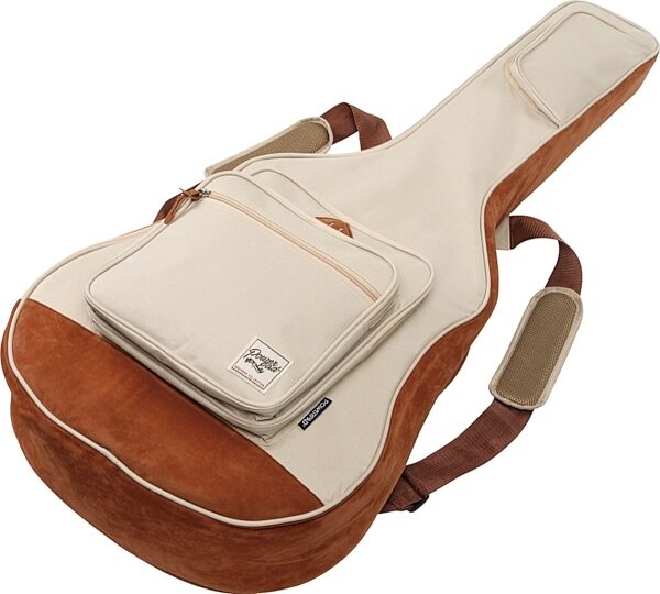 open zoom image for Ibanez Powerpad 541 Series Acoustic Guitar Bag, Beige, Beige