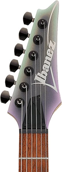 open zoom image for Ibanez RGA42EX Electric Guitar, Black Aurora Burst Matte, Action Position Back