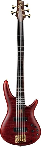 open zoom image for Ibanez SR1405E Premium Electric Bass (5-String), Deep Rose Flat