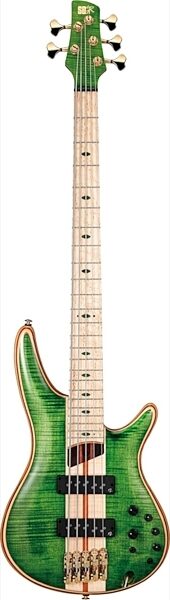 open zoom image for Ibanez SR5FMDX Premium Electric Bass, 5-String (with Gig Bag), view