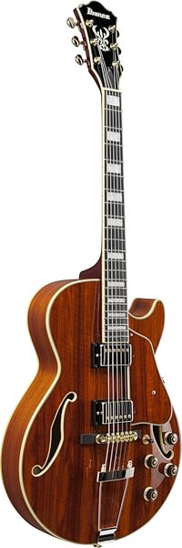 open zoom image for Ibanez AG95K Artcore Expressionist Hollowbody Electric Guitar, Natural, Open Box (Good), Action Position Back