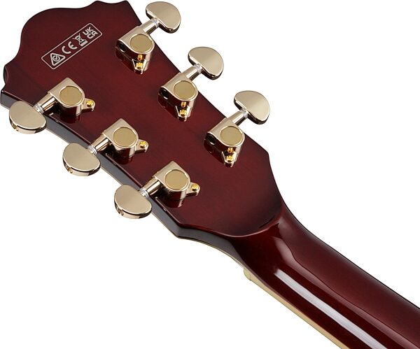 open zoom image for Ibanez AG95K Artcore Expressionist Hollowbody Electric Guitar, Natural, Open Box (Good), Action Position Back