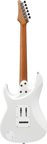 open zoom image for Ibanez AZ2204 Prestige Electric Guitar (with Case), Pearl White, Open Box (Very Good), Action Position Back