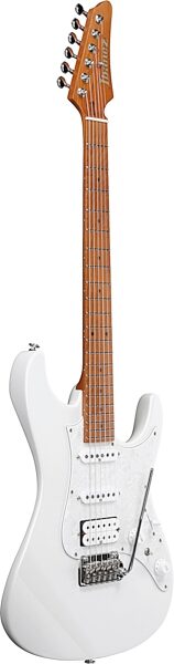 open zoom image for Ibanez AZ2204 Prestige Electric Guitar (with Case), Pearl White, Open Box (Very Good), Action Position Back