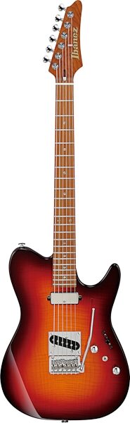 open zoom image for Ibanez AZS2200F Prestige Electric Guitar (with Case), Sunset Burst, Open Box (Like New), Action Position Back