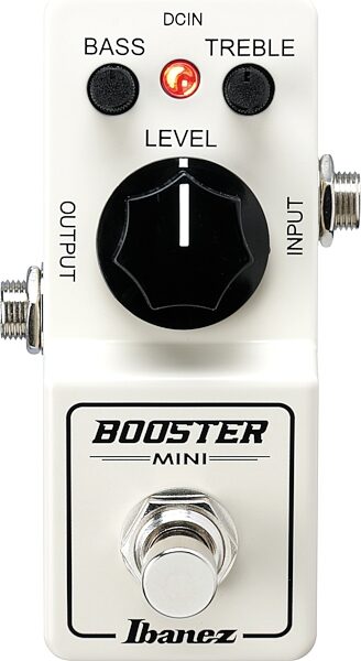 open zoom image for Ibanez Mini Booster Pedal, New, Action Position Back