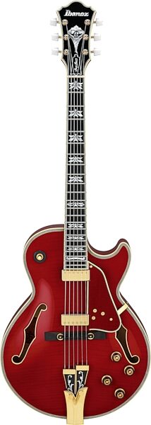 open zoom image for Ibanez GBSP10 George Benson Limited Edition Electric Guitar (with Case), Action Position Back