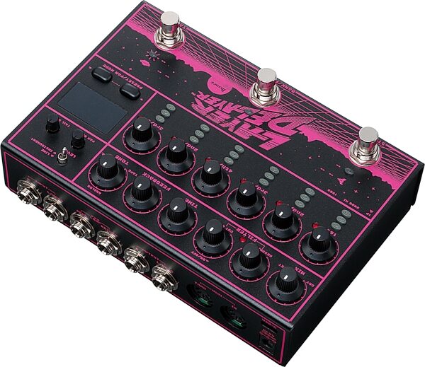 open zoom image for Ibanez Layer Delayer Multi-Head Delay Pedal, New, Action Position Back
