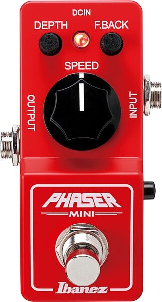 open zoom image for Ibanez PHMINI Mini Phaser Pedal, New, Action Position Back