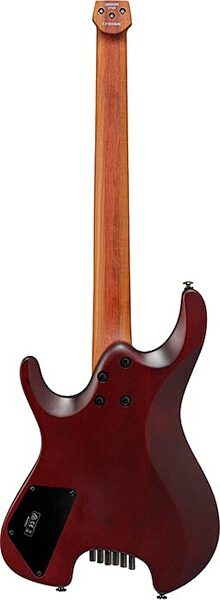 open zoom image for Ibanez QX54QM Electric Guitar (with Gig Bag), Blue Sphere Burst Flat, Action Position Back