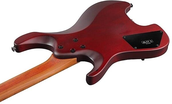 open zoom image for Ibanez QX54QM Electric Guitar (with Gig Bag), Blue Sphere Burst Flat, Action Position Back