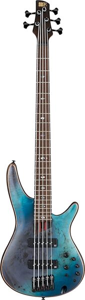 open zoom image for Ibanez Premium SR1605B Bass, 5-String (with Gig Bag), Action Position Back