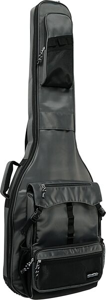 open zoom image for Ibanez IBB651 Powerpad Bass Guitar Bag, Gray, Action Position Back