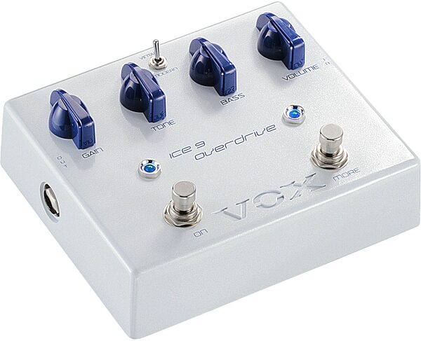 open zoom image for Vox Joe Satriani Ice9 Overdrive Pedal, Angle