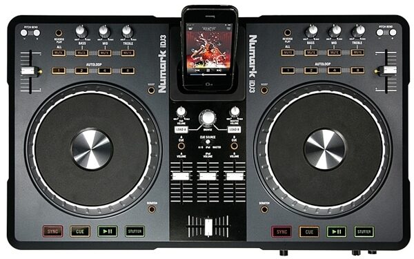 open zoom image for Numark iDJ3 Complete Digital DJ System, Top