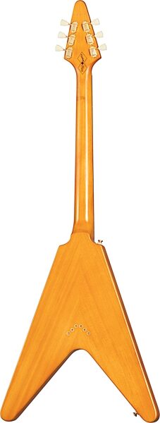 open zoom image for Epiphone 1958 Korina Flying V Electric Guitar (with Case), Action Position Back