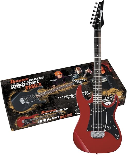 open zoom image for Ibanez IJX20 Jumpstart Electric Guitar Package, Red