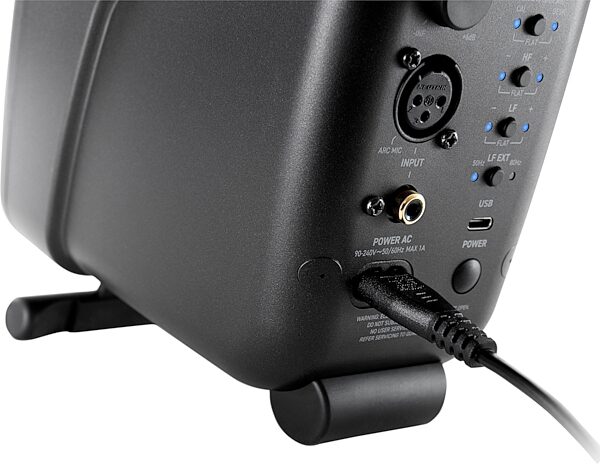 open zoom image for IK Multimedia iLoud Micro Monitor Pro, Single Speaker, Black, Action Position Back